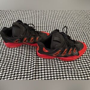 Osiris Black and Red Sneakers